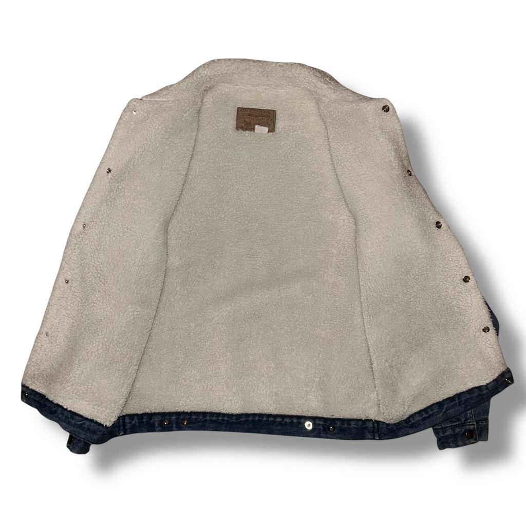 Giacca di Jeans con pelo Vintage Levi's (M)