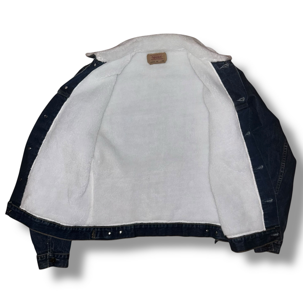 Giacca di Jeans con pelo Vintage Levi's (M)