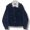 Giacca di Jeans con pelo Vintage Levi's (M)