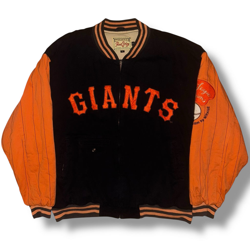 Giacca Varsity Vintage Giants Baseball (XL)