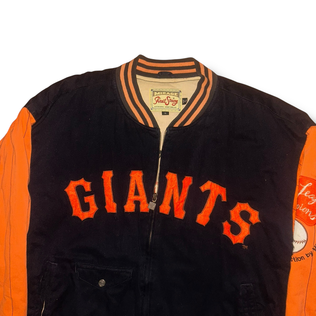 Giacca Varsity Vintage Giants Baseball (XL)