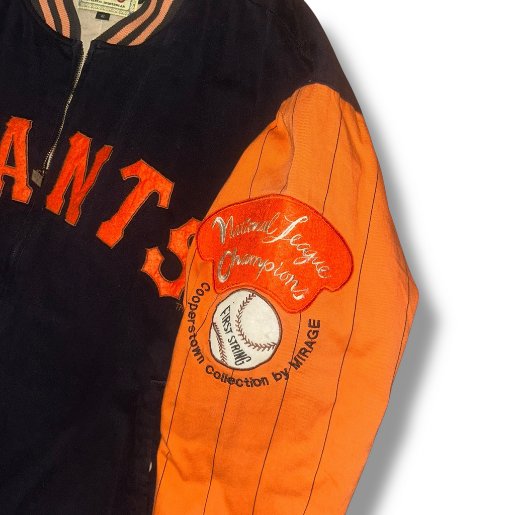 Giacca Varsity Vintage Giants Baseball (XL)