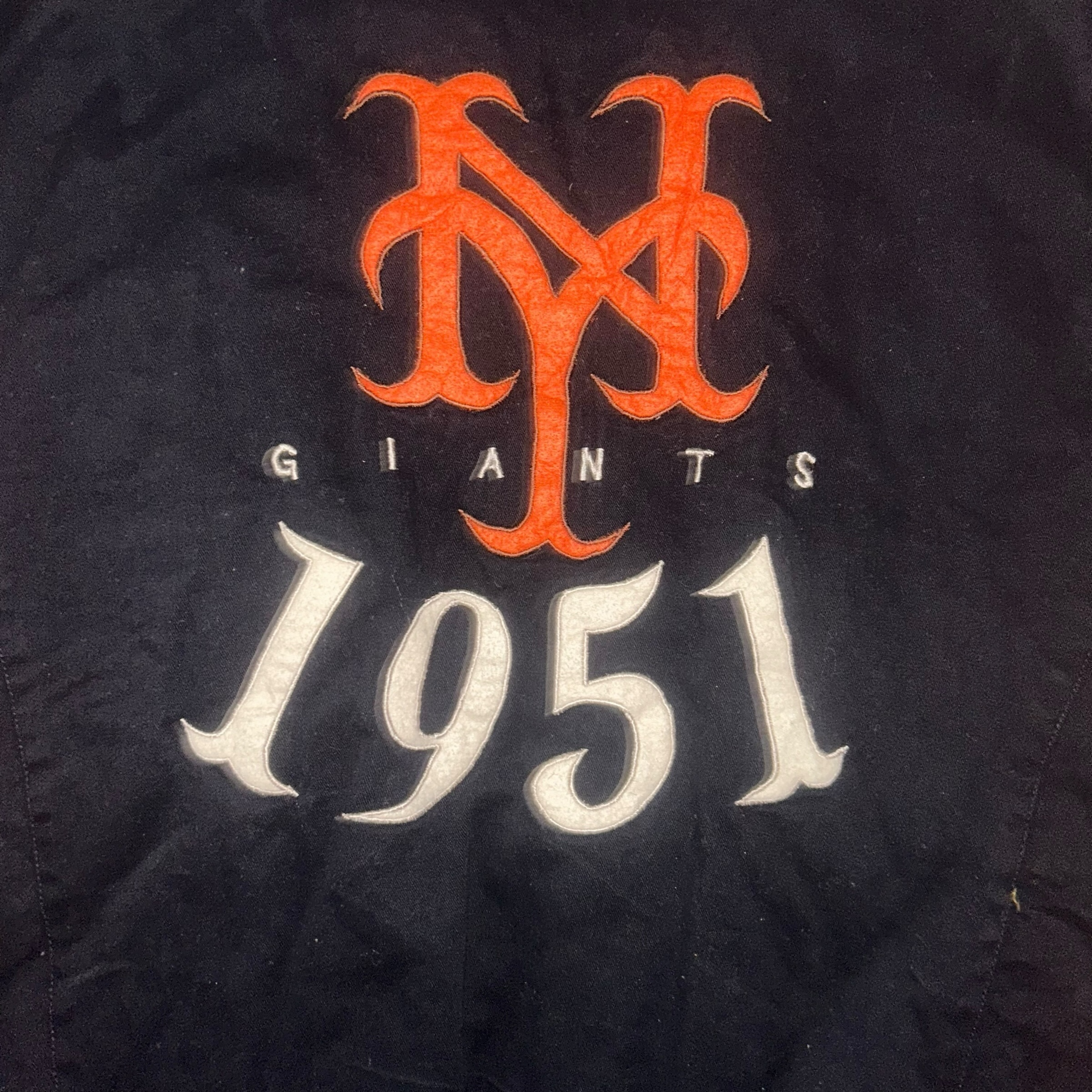 Giacca Varsity Vintage Giants Baseball (XL)