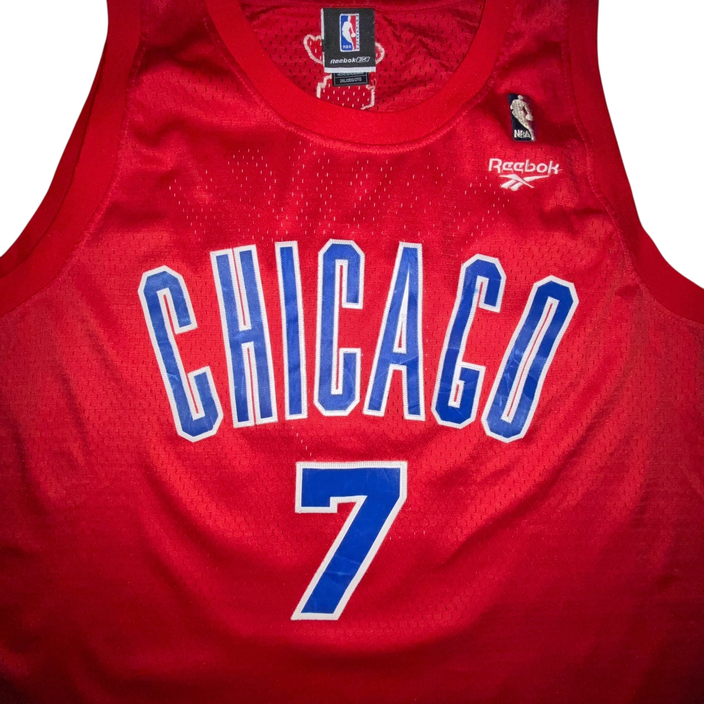 Jersey Bulls Reebok Vintage (XXL)