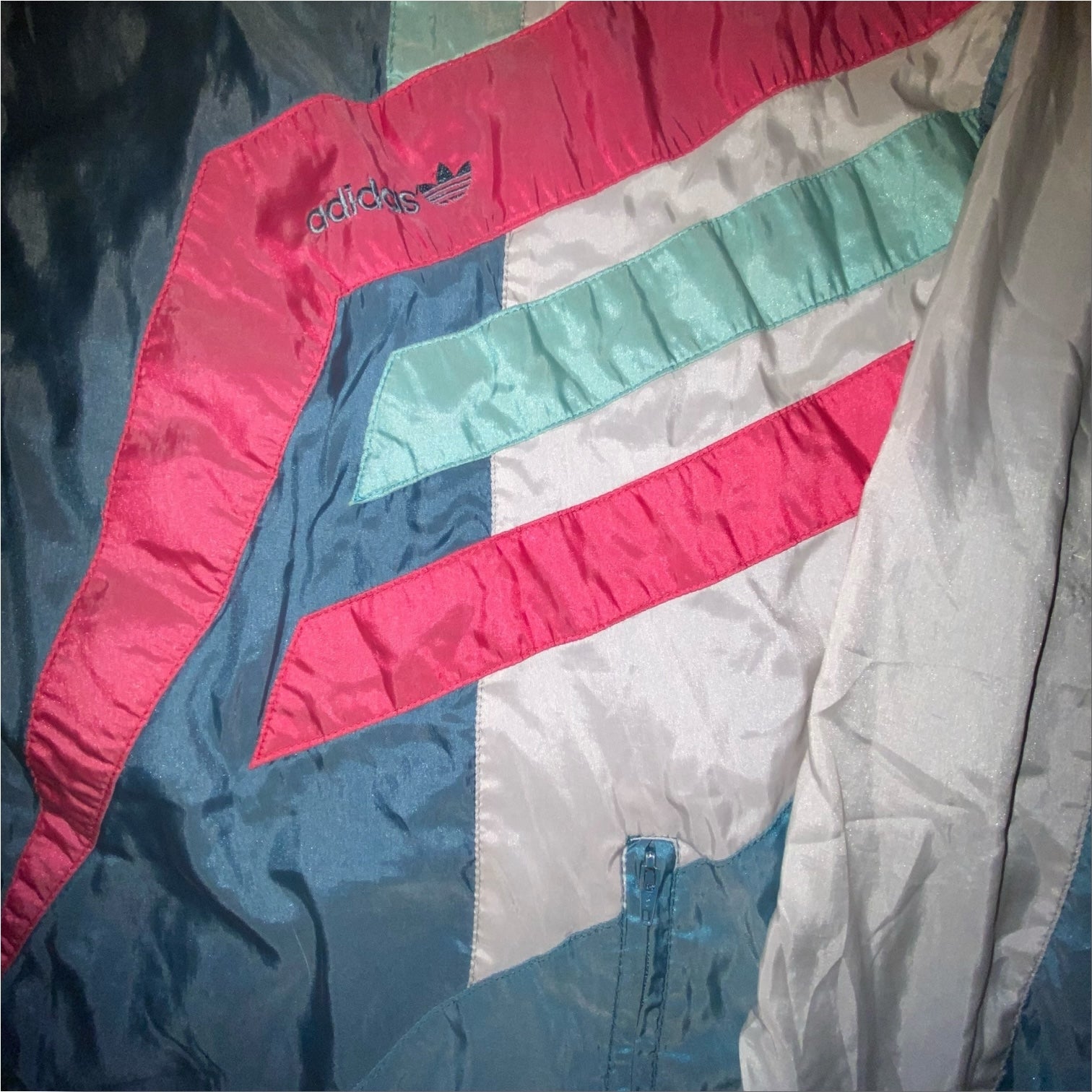 Giacca a Vento Adidas Vintage (XL)