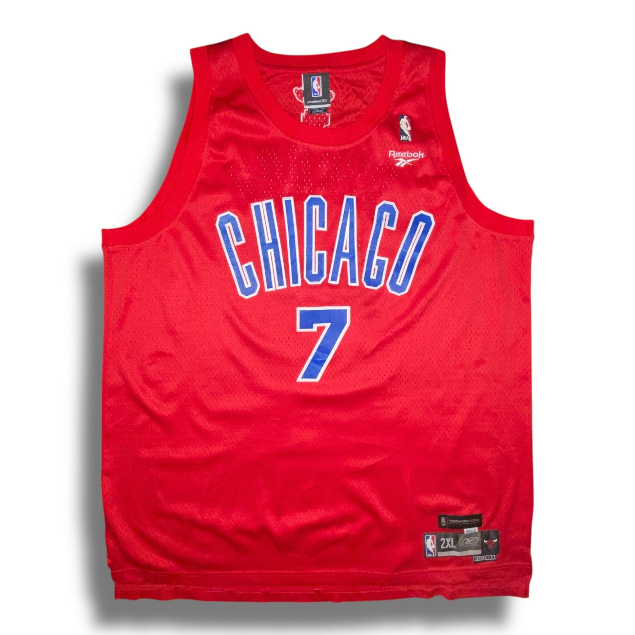 Jersey Bulls Reebok Vintage (XXL)